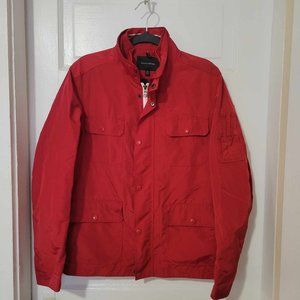 Banana Republic Mens red windbreaker M